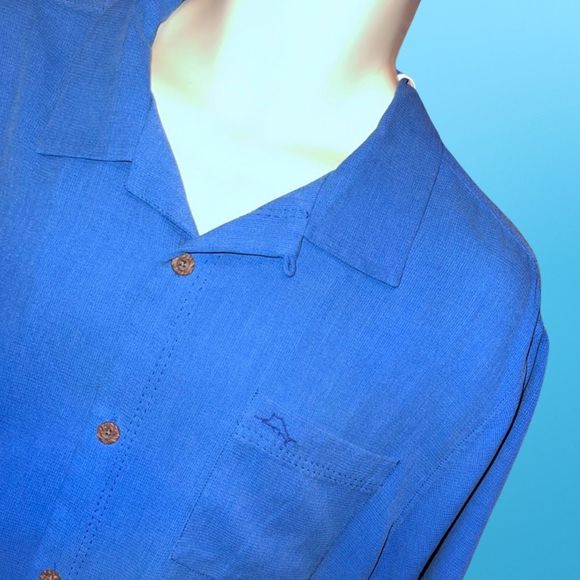 NWT Tommy Bahama Island Zone Short Sleeve Button Up Camp Shirt Size XL - Picture 1 of 6